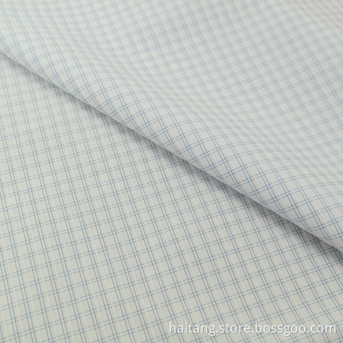 STOCK Fabric Dobby Microfiber fabric Sedate Check Fabric